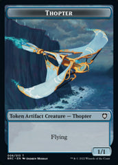 Copy // Thopter (006) Double-Sided Token [The Brothers' War Commander Tokens] | Devastation Store