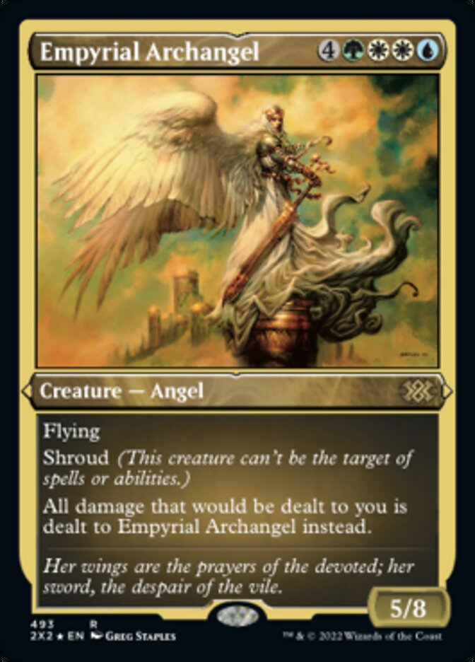 Empyrial Archangel (Foil Etched) [Double Masters 2022] | Devastation Store