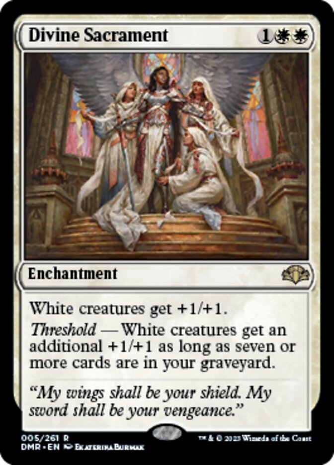 Divine Sacrament [Dominaria Remastered] | Devastation Store