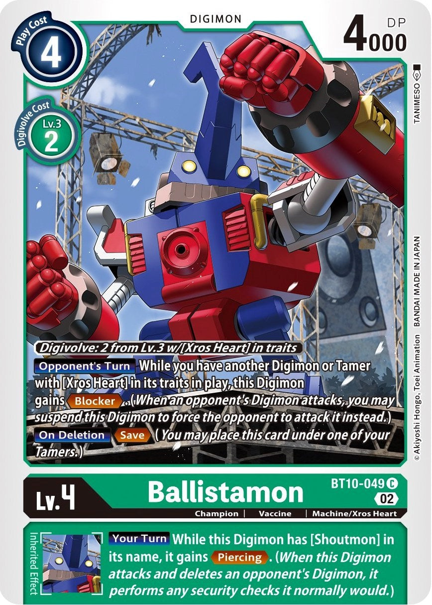 Ballistamon [BT10-049] [Xros Encounter] | Devastation Store