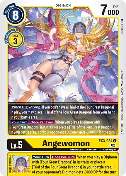 Angewomon [EX3-034] [Revision Pack Cards] | Devastation Store