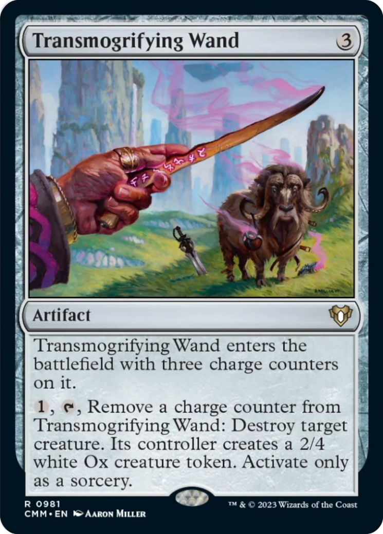 Transmogrifying Wand [Commander Masters] | Devastation Store