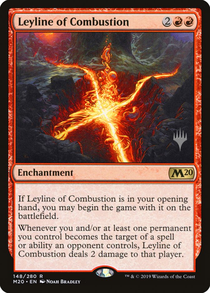 Leyline of Combustion (Promo Pack) [Core Set 2020 Promos] | Devastation Store