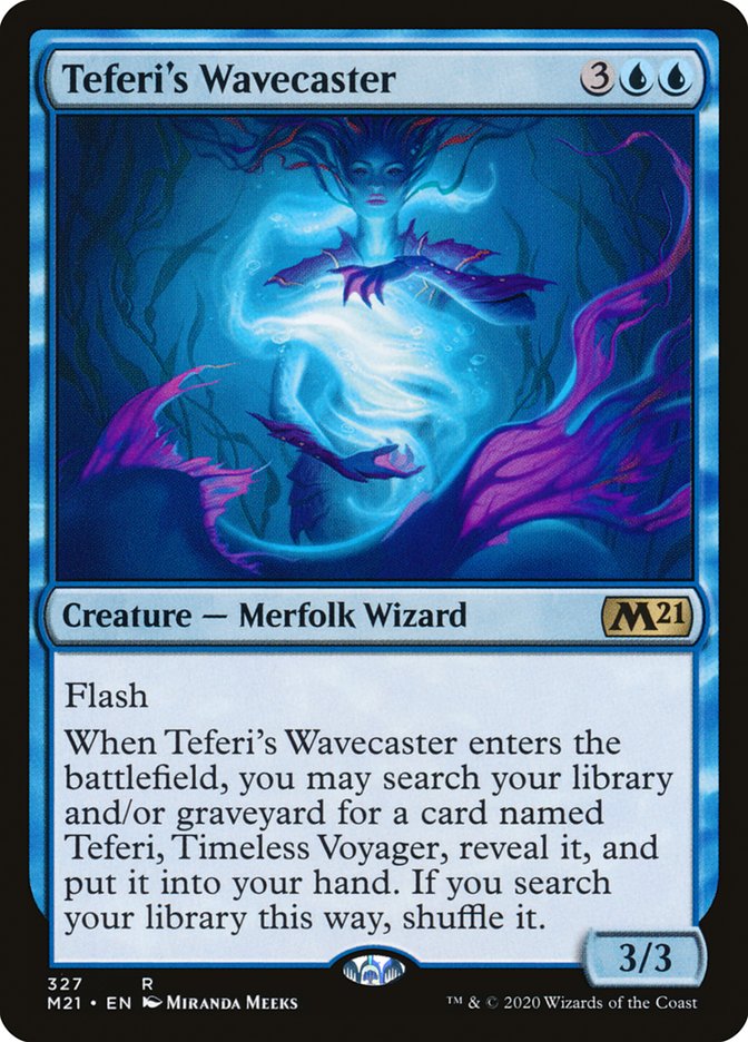 Teferi's Wavecaster [Core Set 2021] | Devastation Store