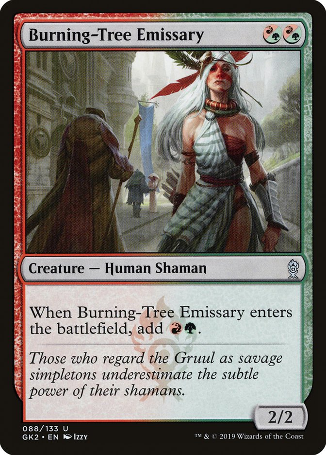 Burning-Tree Emissary [Ravnica Allegiance Guild Kit] | Devastation Store