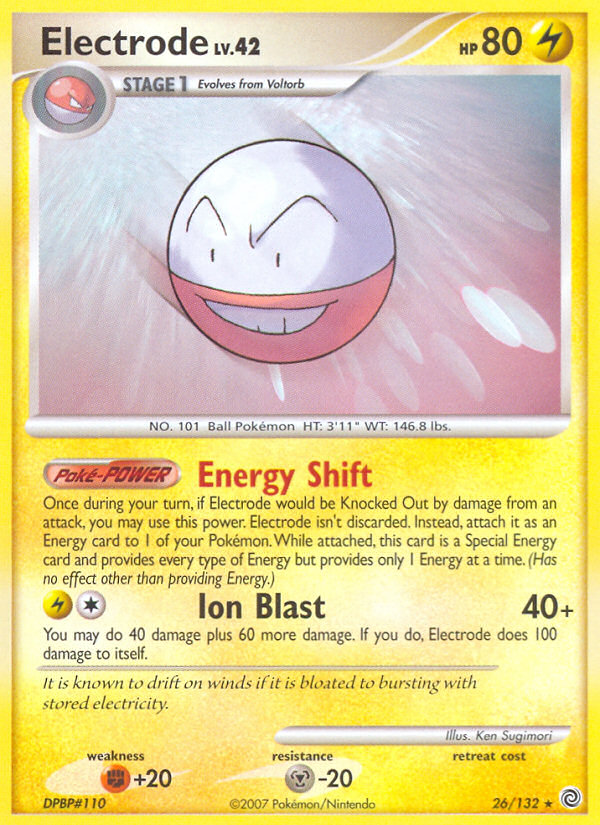 Electrode (26/132) [Diamond & Pearl: Secret Wonders] | Devastation Store