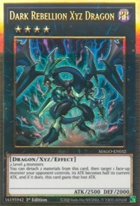 Dark Rebellion Xyz Dragon [MAGO-EN032] Gold Rare | Devastation Store