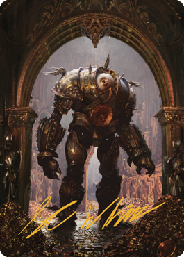 Marut Art Card (Gold-Stamped Signature) [Commander Legends: Battle for Baldur's Gate Art Series] | Devastation Store