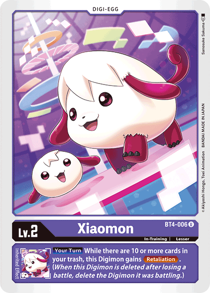 Xiaomon [BT4-006] [Great Legend] | Devastation Store