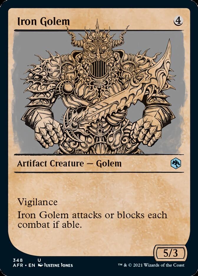 Iron Golem (Showcase) [Dungeons & Dragons: Adventures in the Forgotten Realms] | Devastation Store