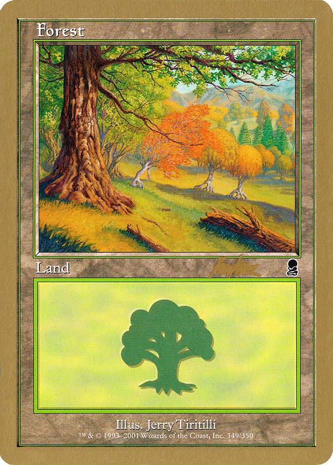 Forest (Brian Kibler) [World Championship Decks 2002] | Devastation Store