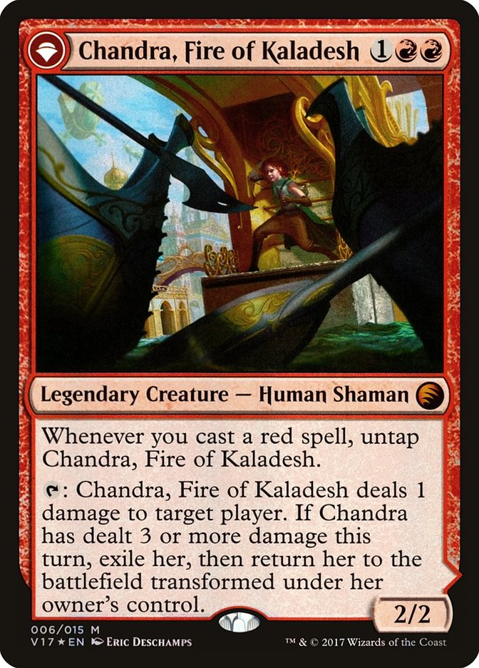 Chandra, Fire of Kaladesh // Chandra, Roaring Flame [From the Vault: Transform] - Devastation Store | Devastation Store