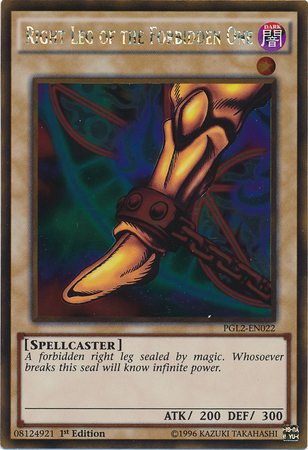 Right Leg of the Forbidden One [PGL2-EN022] Gold Rare | Devastation Store