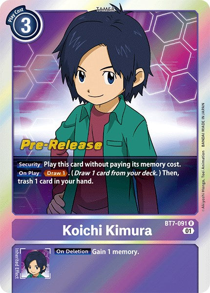 Koichi Kimura [BT7-091] [Next Adventure Pre-Release Cards] | Devastation Store