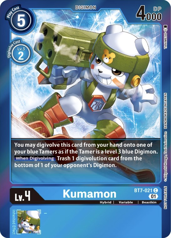 Kumamon [BT7-021] (Event Pack 3) [Next Adventure Promos] | Devastation Store