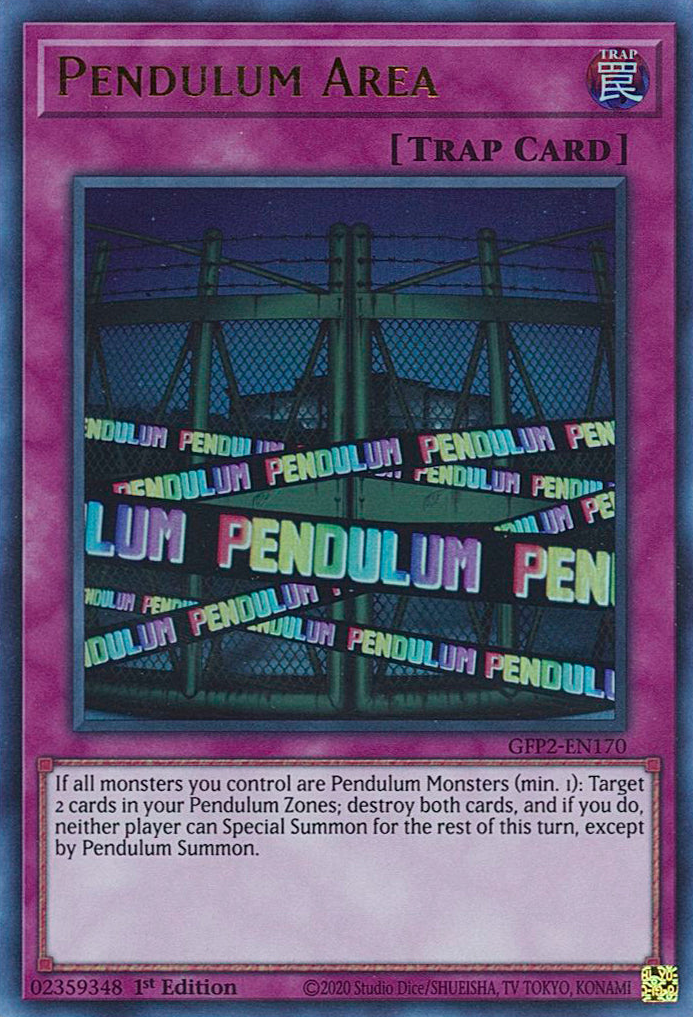 Pendulum Area [GFP2-EN170] Ultra Rare | Devastation Store