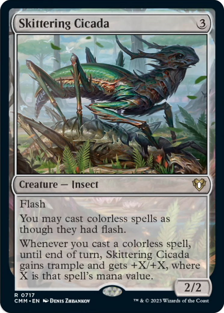 Skittering Cicada [Commander Masters] | Devastation Store