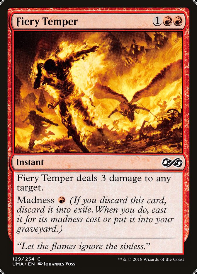 Fiery Temper [Ultimate Masters] | Devastation Store