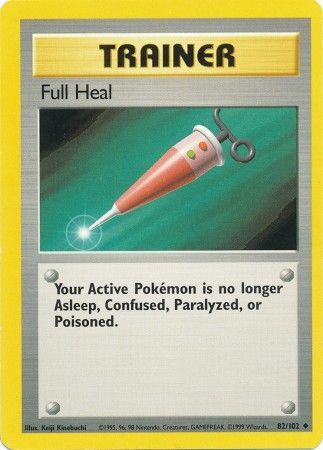 Full Heal (82/102) [Base Set Unlimited] | Devastation Store