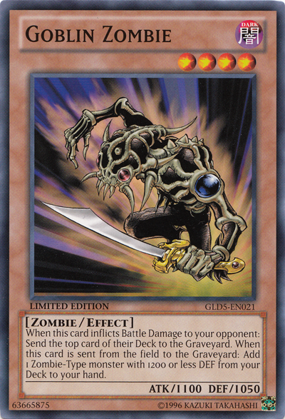Goblin Zombie [GLD5-EN021] Common | Devastation Store