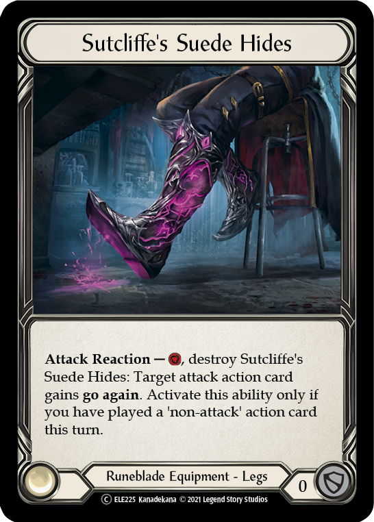 Sutcliffe's Suede Hides [U-ELE225] Unlimited Rainbow Foil | Devastation Store