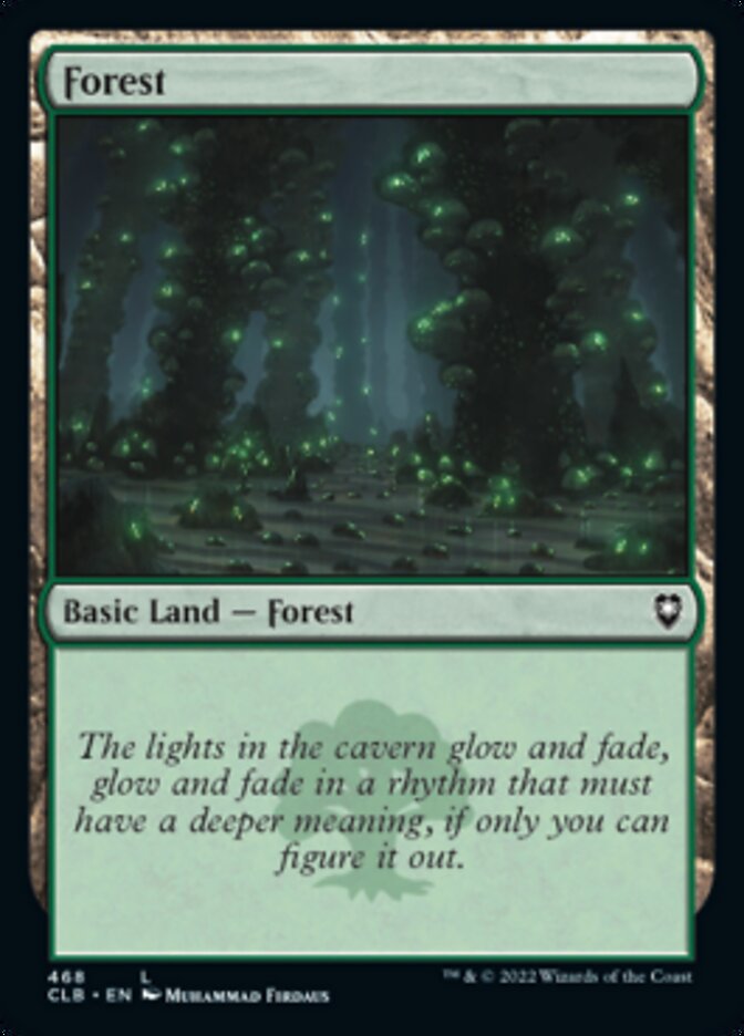 Forest (468) [Commander Legends: Battle for Baldur's Gate] | Devastation Store