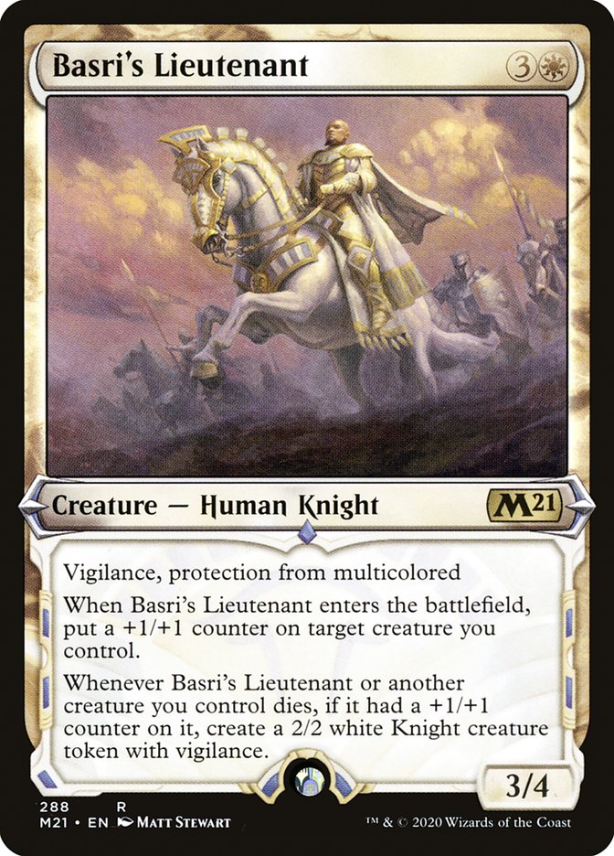 Basri's Lieutenant (Showcase) [Core Set 2021] | Devastation Store