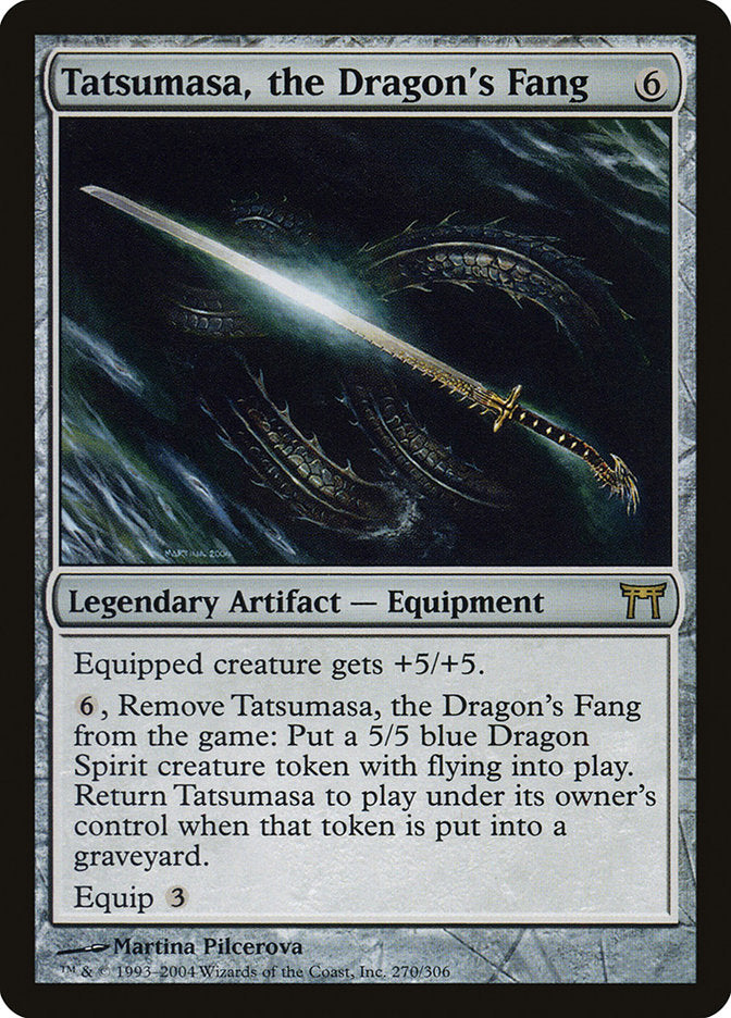 Tatsumasa, the Dragon's Fang [Champions of Kamigawa] | Devastation Store