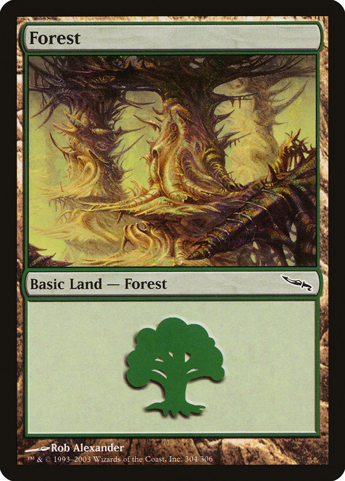 Forest (304) [Mirrodin] - Devastation Store | Devastation Store