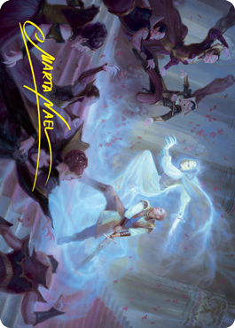 Dorothea's Retribution Art Card (Gold-Stamped Signature) [Innistrad: Crimson Vow Art Series] | Devastation Store