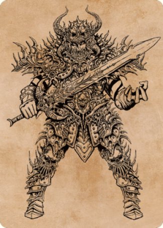 Sarevok, Deathbringer Art Card [Commander Legends: Battle for Baldur's Gate Art Series] | Devastation Store