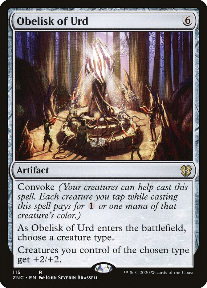 Obelisk of Urd [Zendikar Rising Commander] | Devastation Store