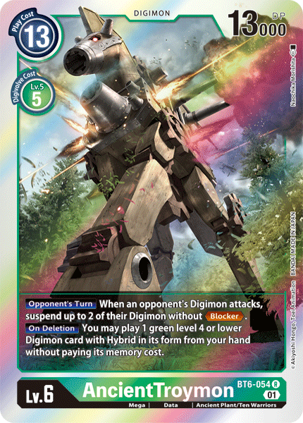 AncientTroymon [BT6-054] [Double Diamond] | Devastation Store