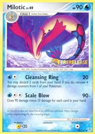 Milotic (70/147) (Prerelease Promo) [Nintendo: Black Star Promos] | Devastation Store