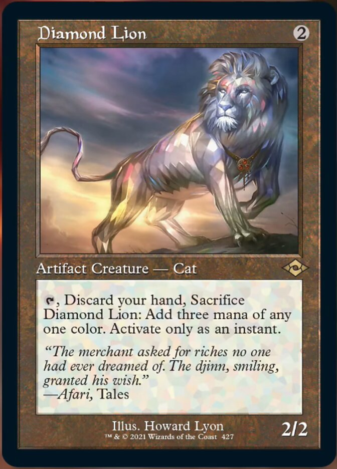 Diamond Lion (Retro) [Modern Horizons 2] | Devastation Store
