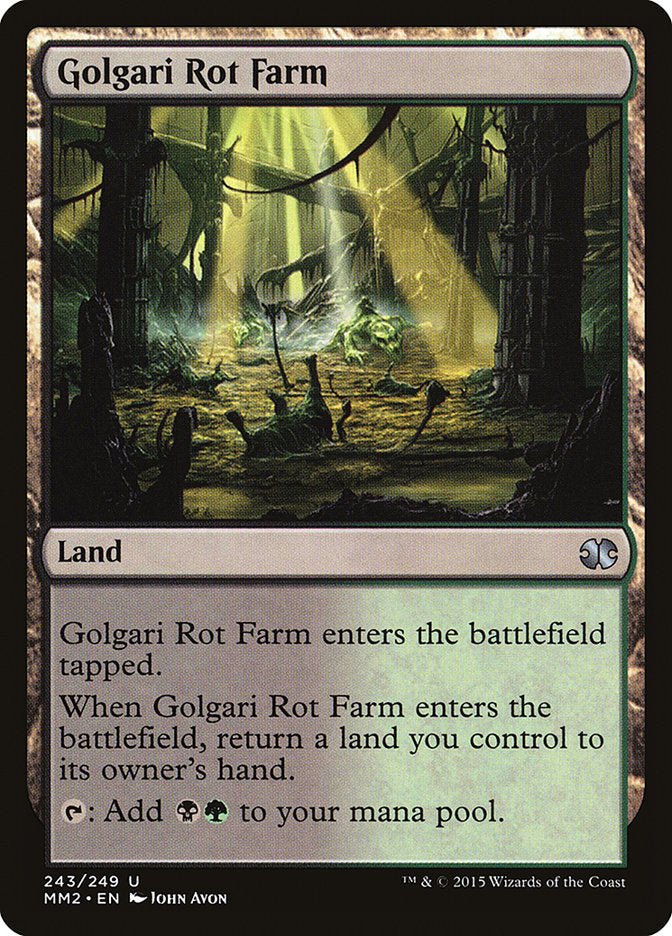 Golgari Rot Farm [Modern Masters 2015] - Devastation Store | Devastation Store