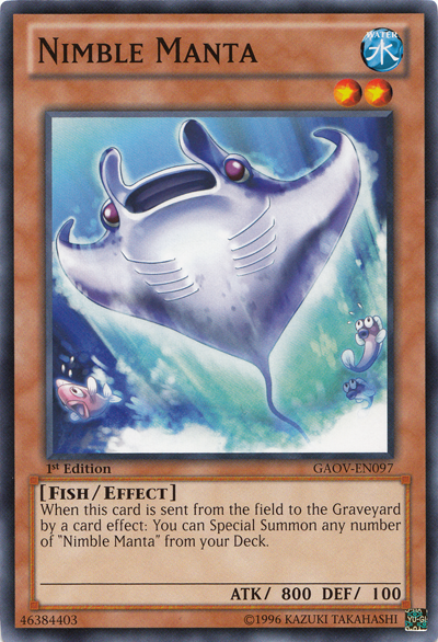 Nimble Manta [GAOV-EN097] Common | Devastation Store
