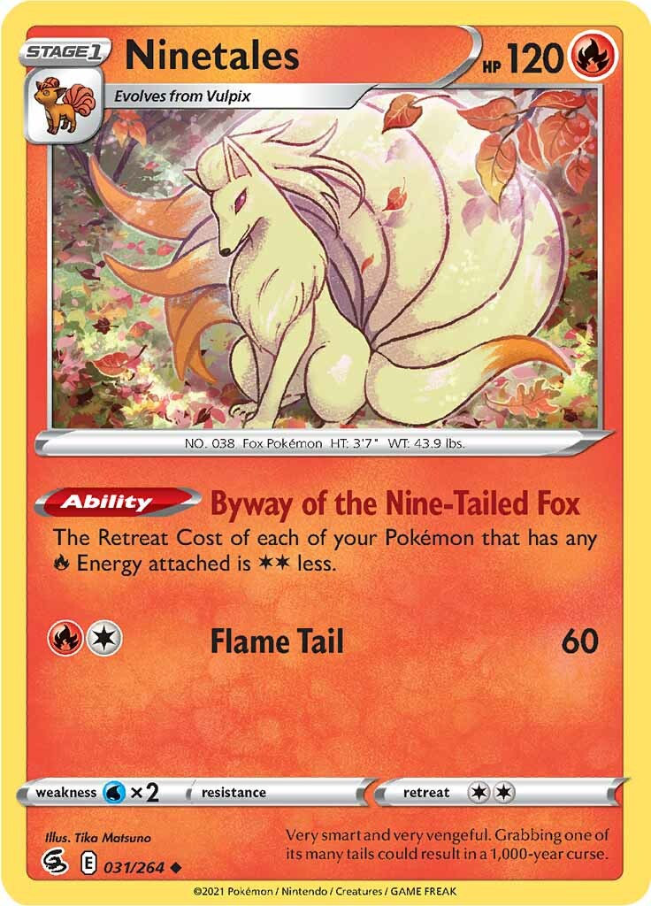 Ninetales (031/264) [Sword & Shield: Fusion Strike] | Devastation Store