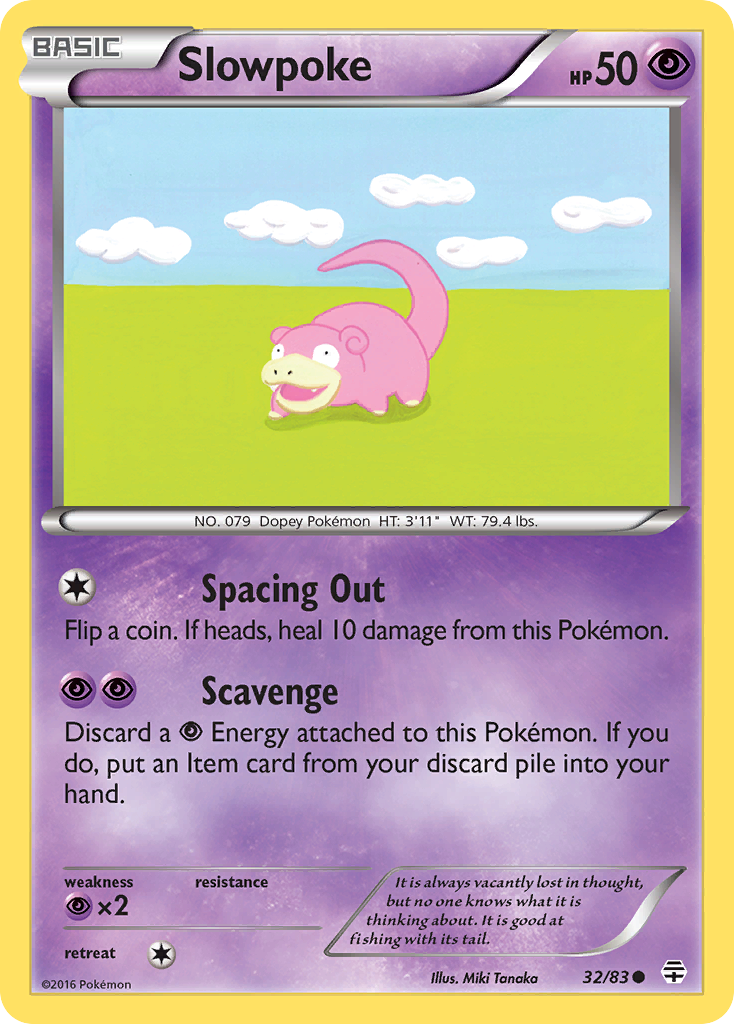 Slowpoke (32/83) [XY: Generations] | Devastation Store