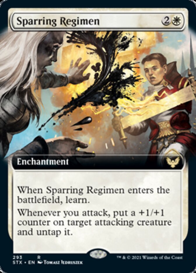 Sparring Regimen (Extended) [Strixhaven: School of Mages] | Devastation Store