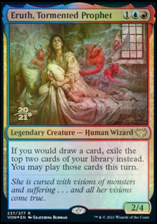 Eruth, Tormented Prophet [Innistrad: Crimson Vow Prerelease Promos] | Devastation Store