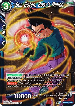 Son Goten, Baby's Minion [BT11-036] | Devastation Store