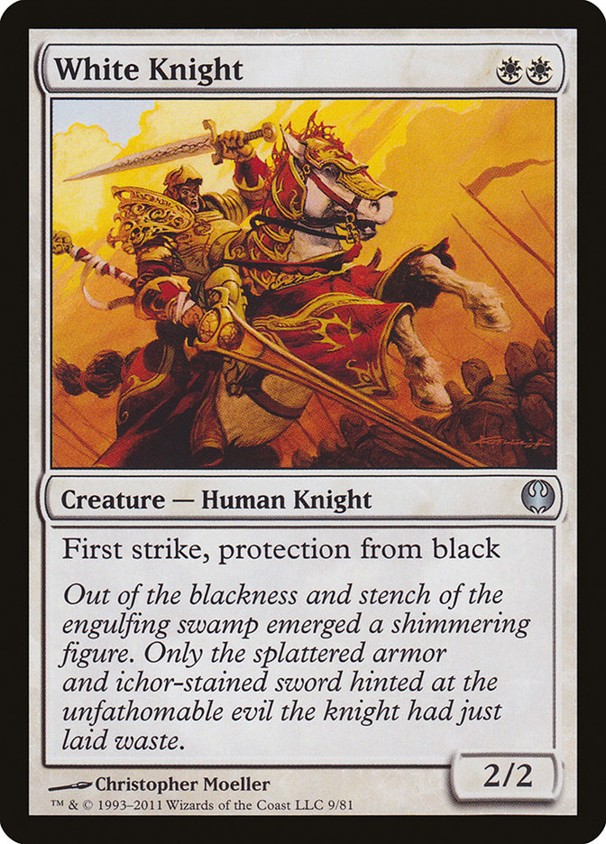 White Knight [Duel Decks: Knights vs. Dragons] - Devastation Store | Devastation Store