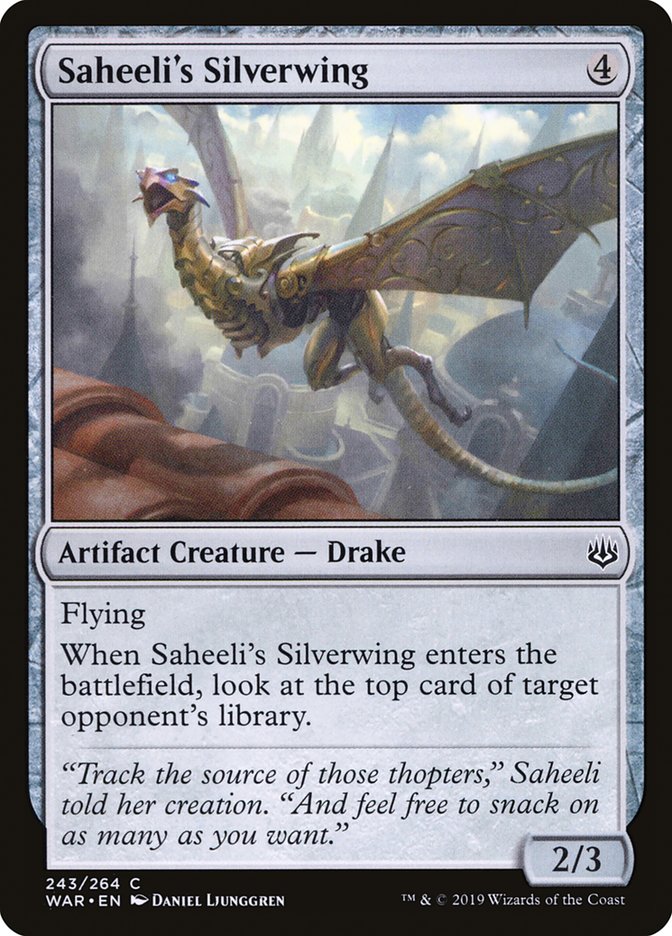 Saheeli's Silverwing [War of the Spark] | Devastation Store