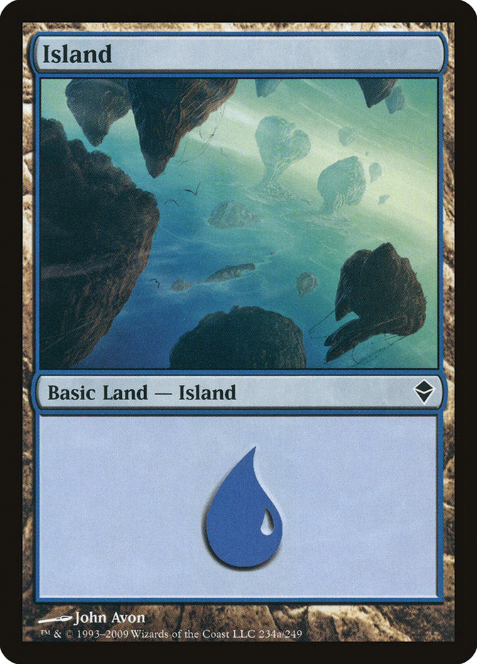 Island (234a) [Zendikar] | Devastation Store