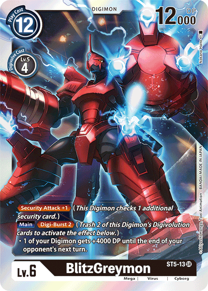 BlitzGreymon [ST5-13] [Starter Deck: Machine Black] | Devastation Store
