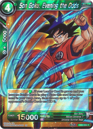 Son Goku, Evening the Odds [DB2-066] | Devastation Store