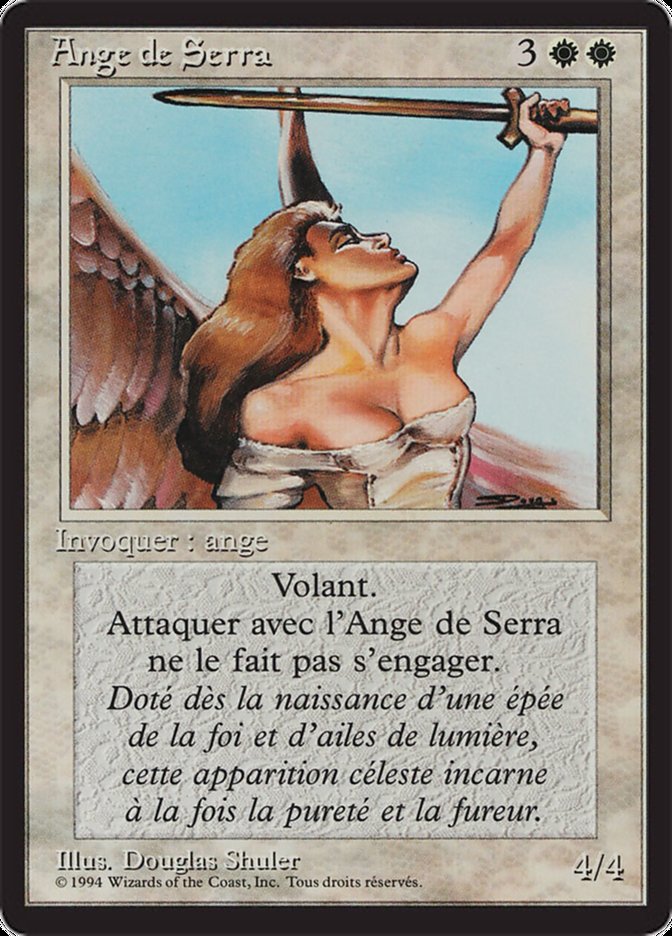 Serra Angel [Foreign Black Border] | Devastation Store