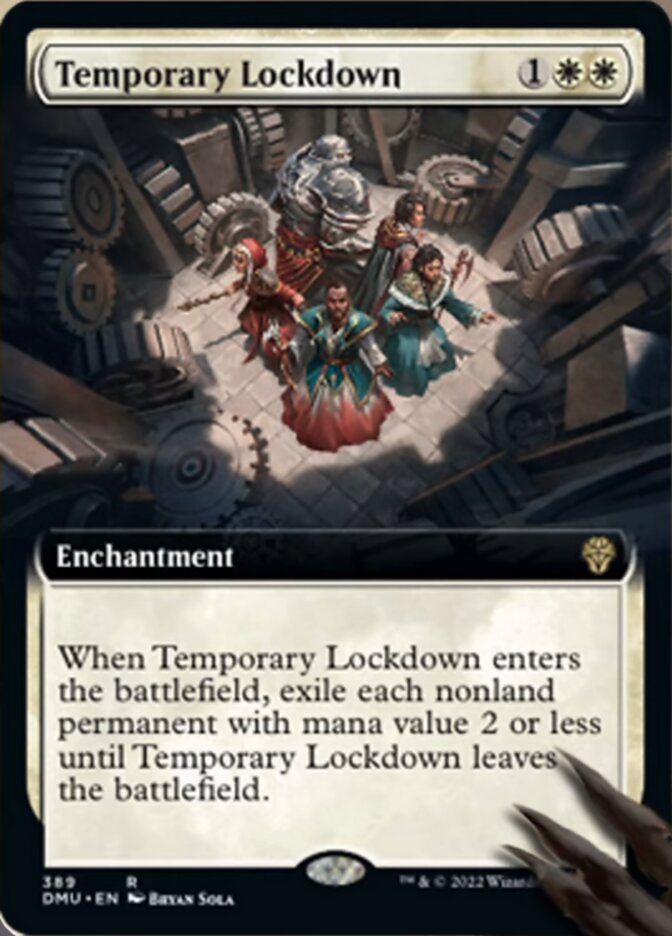 Temporary Lockdown (Extended Art) [Dominaria United] | Devastation Store