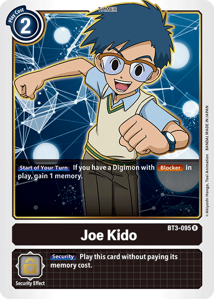 Joe Kido [BT3-095] [Release Special Booster Ver.1.5] | Devastation Store